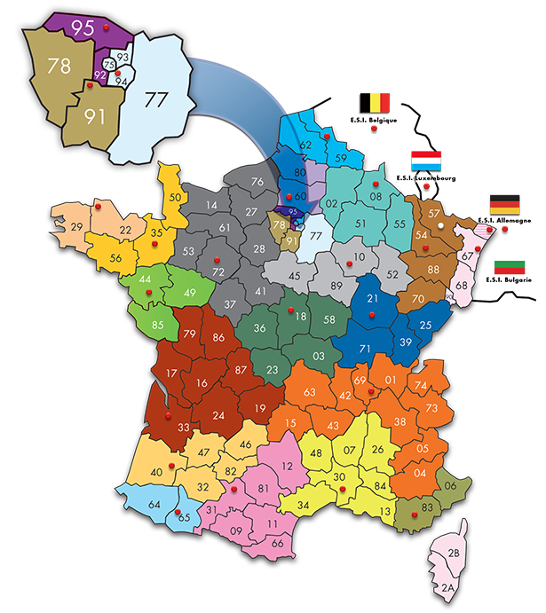 Carte de France