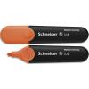 SCHNEIDER Surligneur JOB 150 (rechargeable) pointe biseaute, encre orange