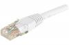 Cordon RJ45 CAT 6 U/UTP blanc - 1,5 m