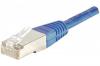 Cordon RJ45 CAT 6 F/UTP bleu - 2 m