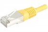 Cordon RJ45 CAT 6 S/FTP jaune - 3 m