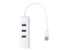 TP-LINK HUB 3XPORTS USB3.0 1XPORT ETHERNET GIGABIT